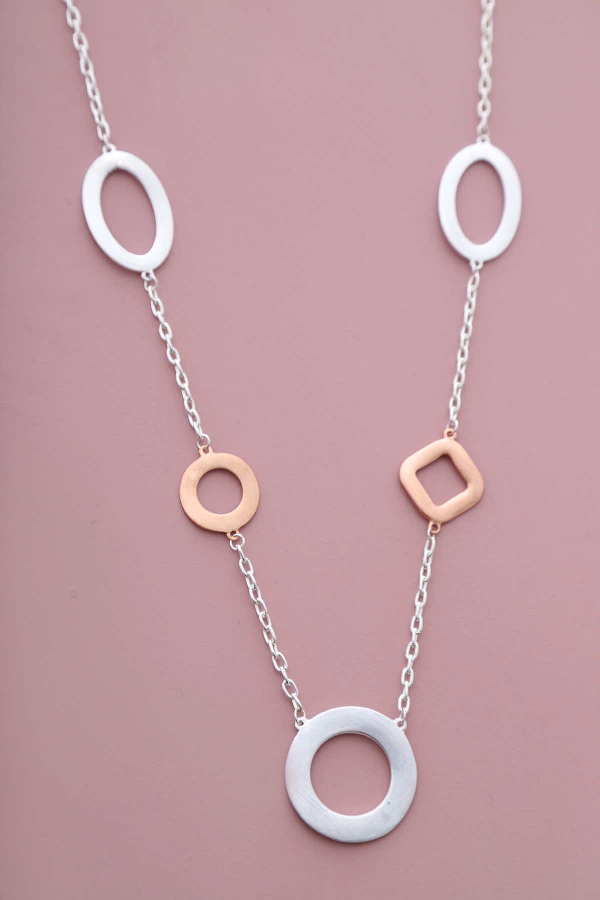 Maxine Necklace Rose Gold