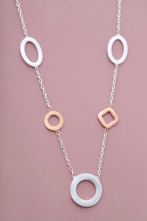 Maxine Necklace Rose Gold - Image 3