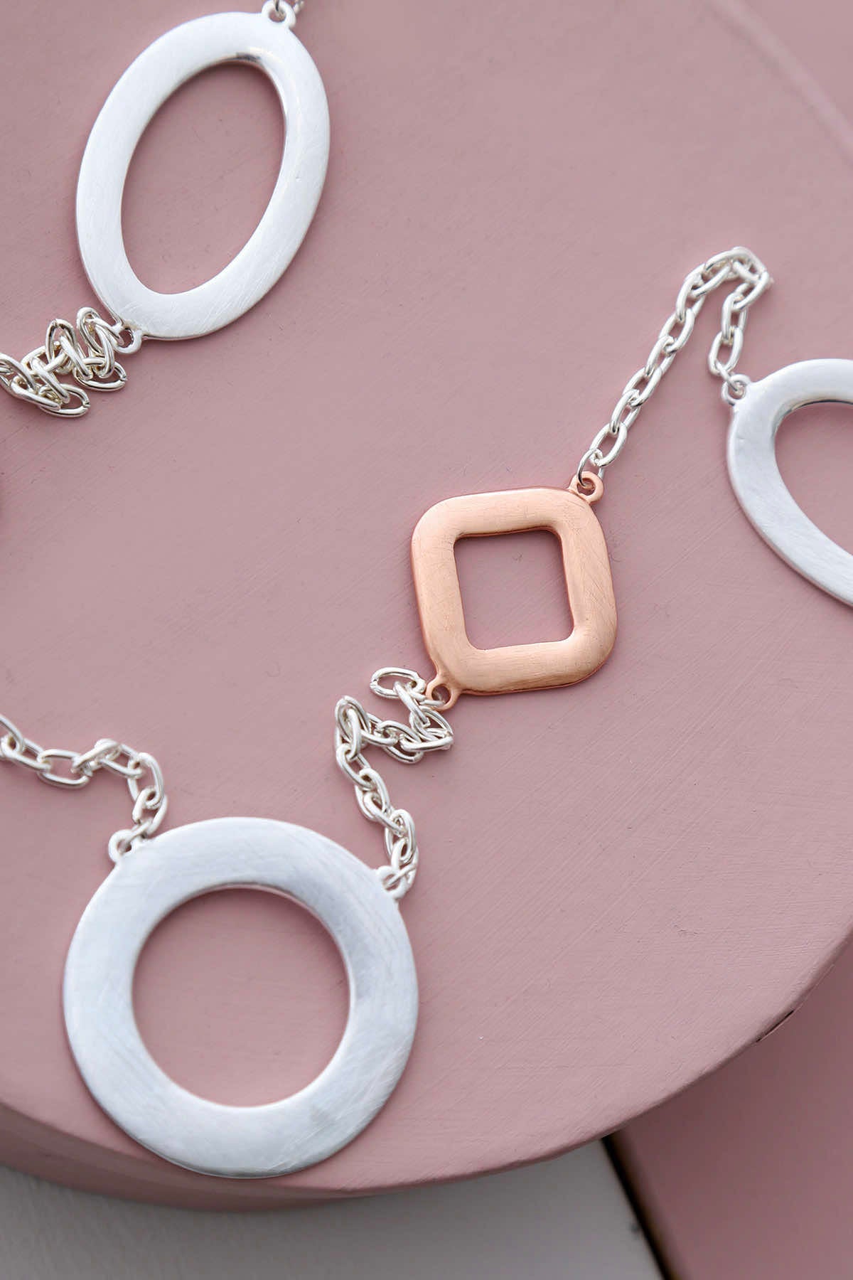 Maxine Necklace Rose Gold