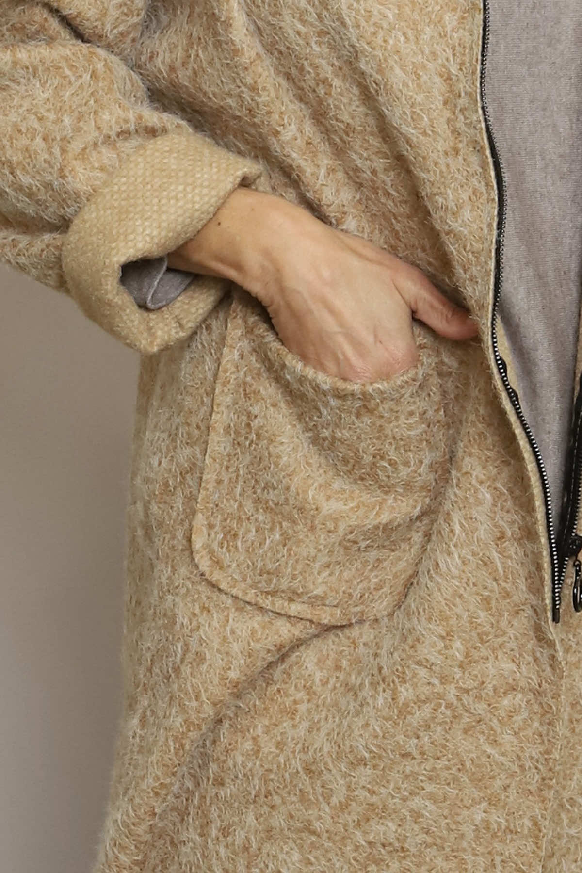 Clara Coat Camel