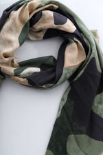 Louise Scarf Khaki Khaki - Louise Scarf Khaki