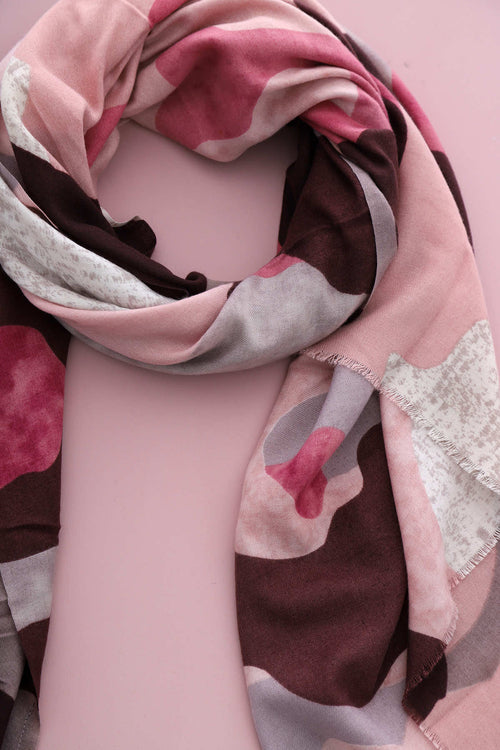 Louise Scarf Pink - Image 3