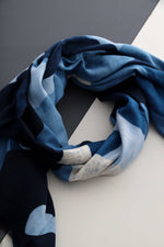 Louise Scarf Blue Blue - Louise Scarf Blue