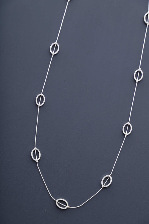 Meghan Necklace Silver - Image 3