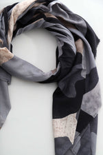 Louise Scarf Black Black - Louise Scarf Black