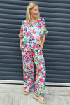 Lelia Print Trousers Mint