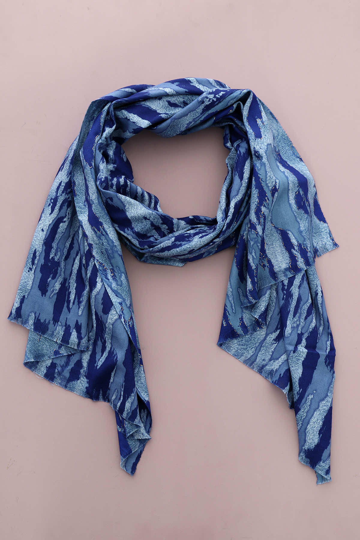 Marie Scarf Cobalt