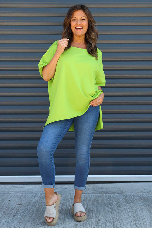 Bantham Strap Back Cotton Top Green - Image 3