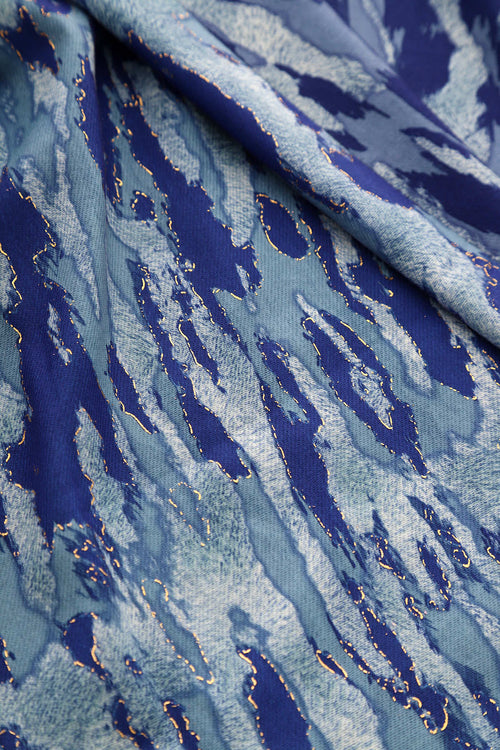 Marie Scarf Cobalt - Image 4