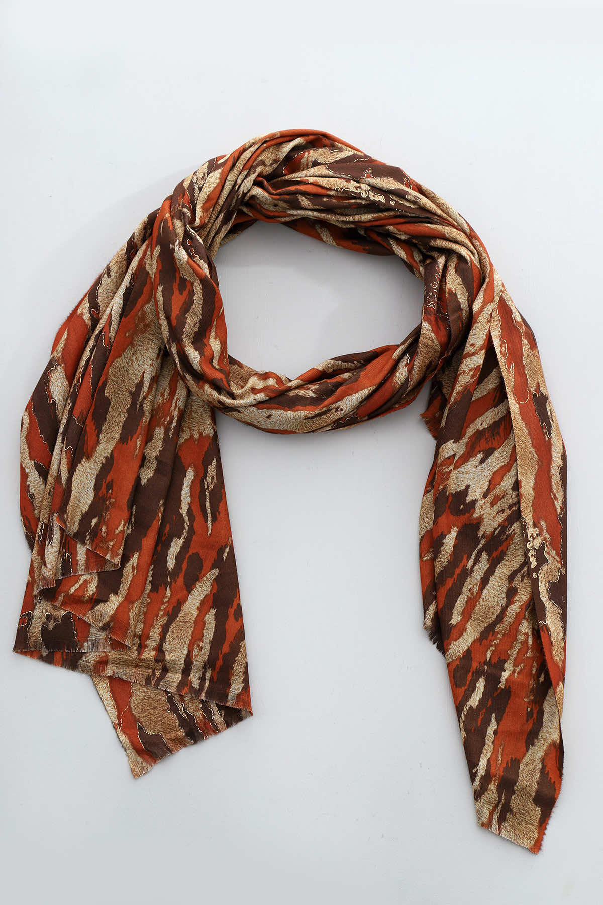 Marie Scarf Burnt Orange