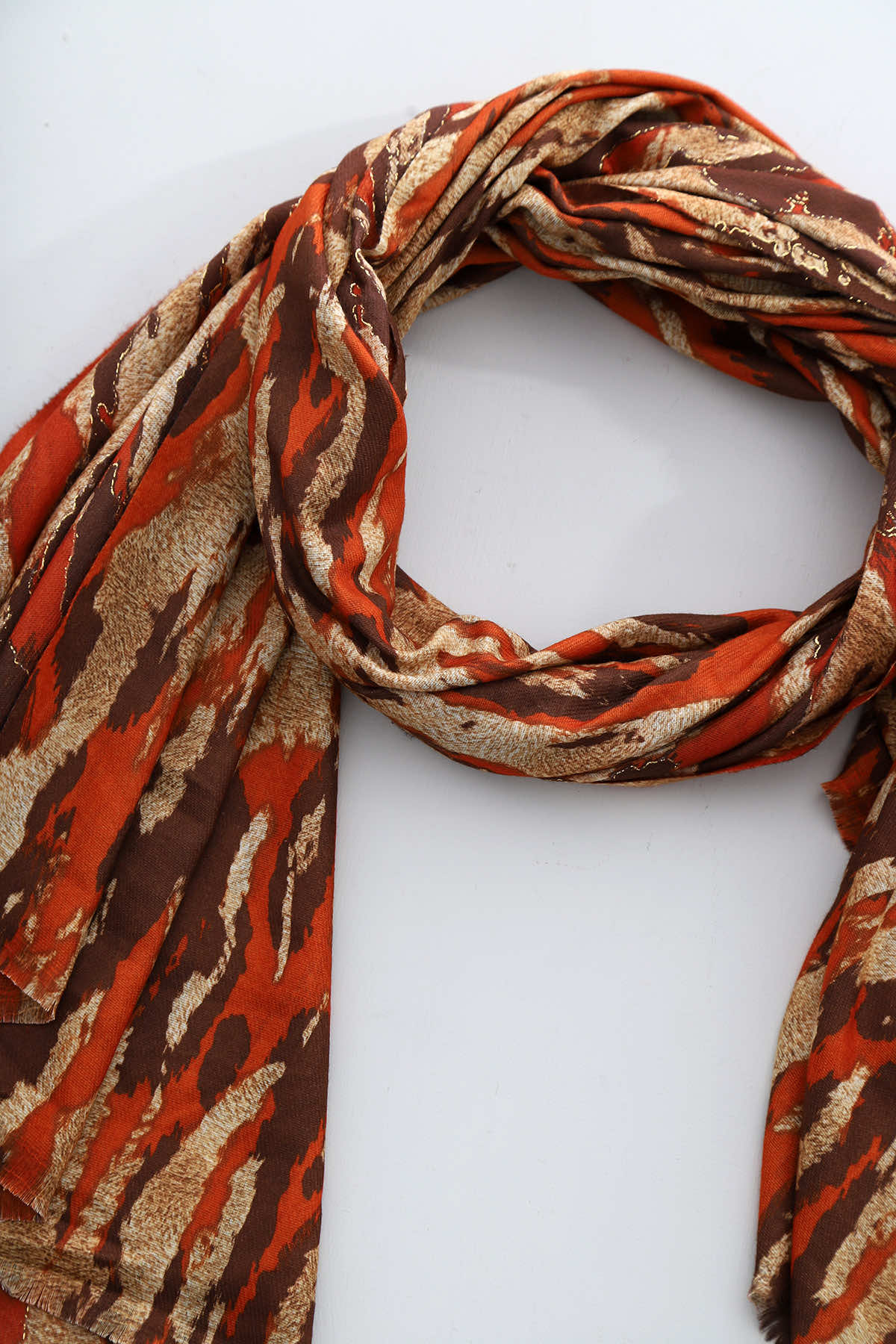 Marie Scarf Burnt Orange