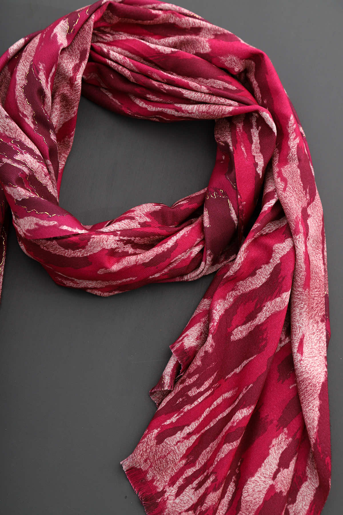 Marie Scarf Fuchsia