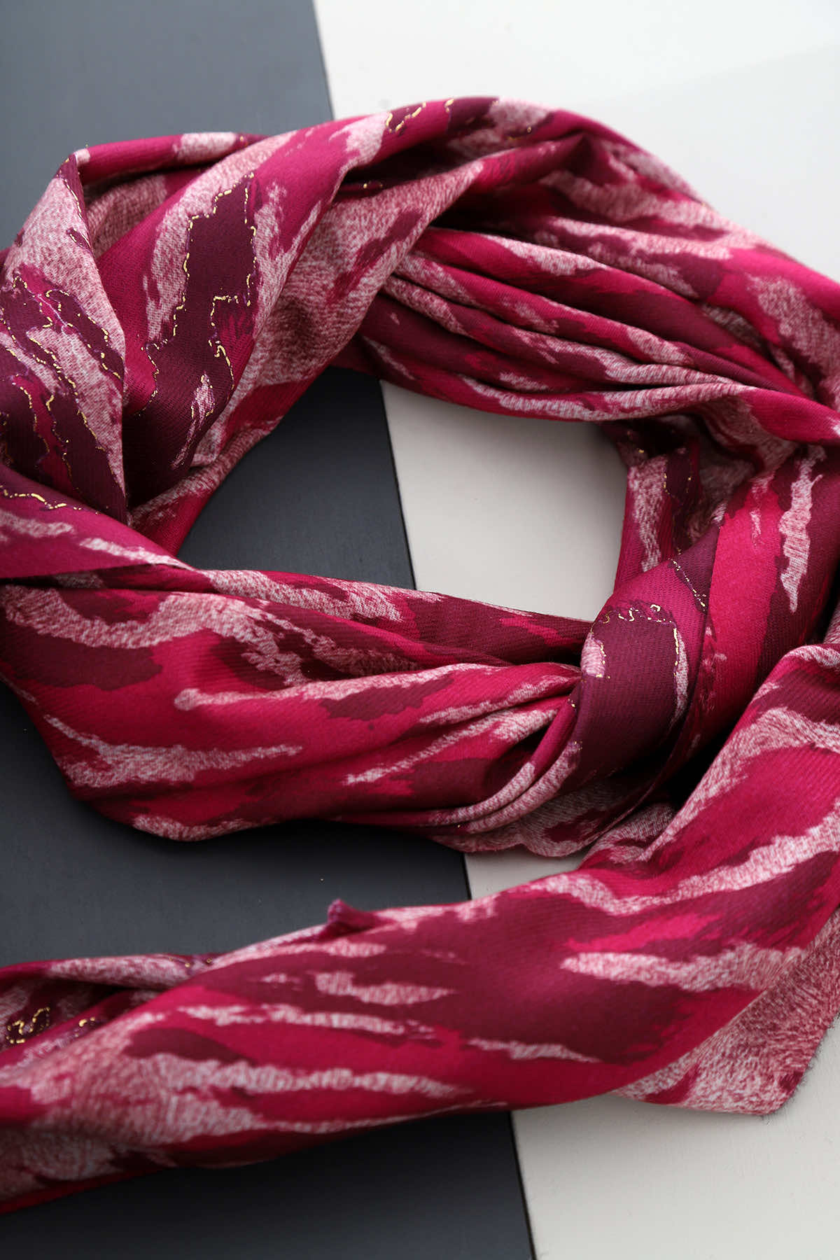 Marie Scarf Fuchsia