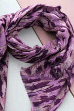 Marie Scarf Purple Purple - Marie Scarf Purple