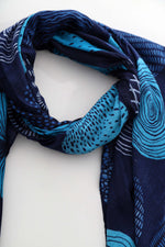 Amie Scarf Navy Navy - Amie Scarf Navy