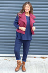 Esmeralda Gilet Wine