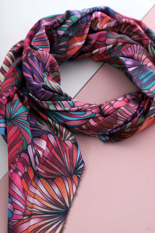 Harriet Scarf Fuchsia - Image 1