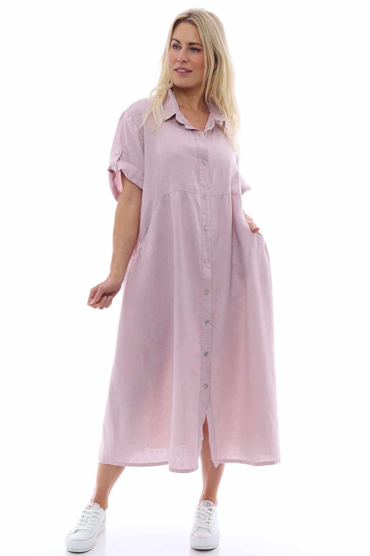Ladies Linen & Cotton Dresses with Pockets UK – Kit and Kaboodal