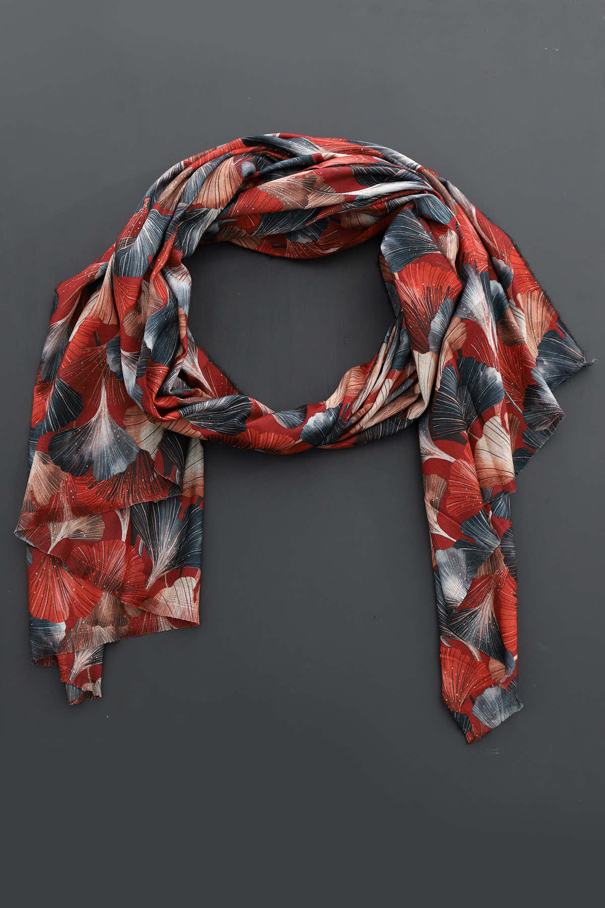 Meryl Scarf Red