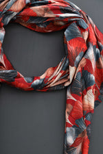 Meryl Scarf Red Red - Meryl Scarf Red