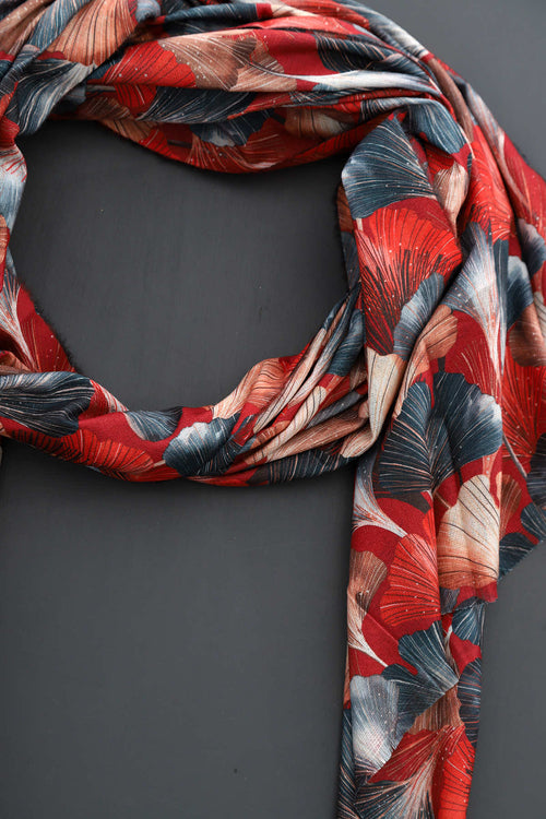 Meryl Scarf Red - Image 1