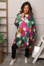 Macie Ink Print Shirt Green