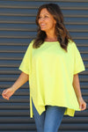 Bantham Strap Back Cotton Top Yellow