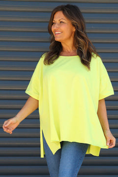 Bantham Strap Back Cotton Top Yellow