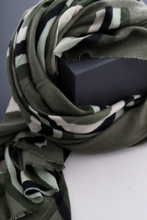 Carolyn Scarf Khaki - Image 3