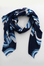 Carolyn Scarf Navy Navy - Carolyn Scarf Navy