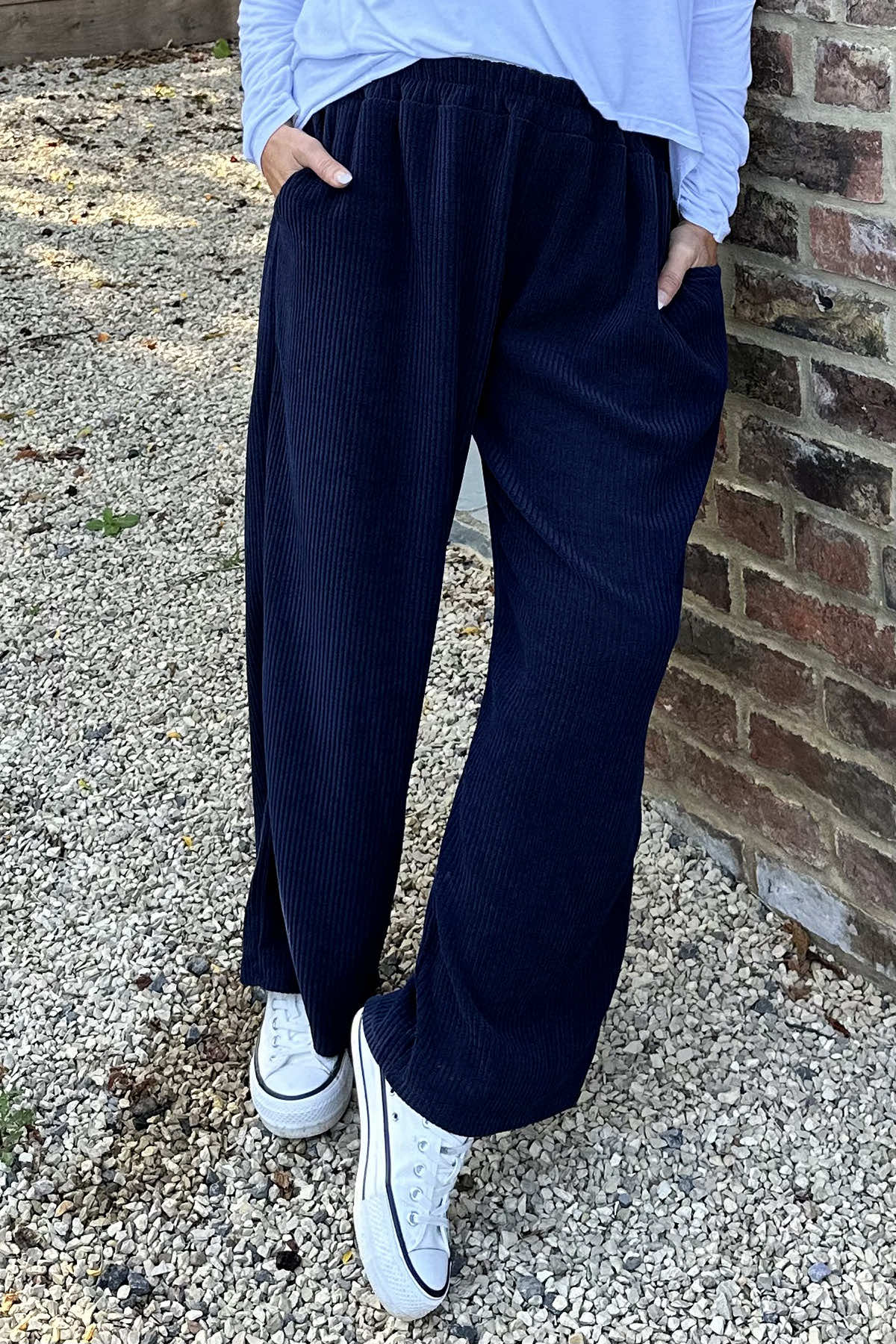 Mason Cord Trousers Navy