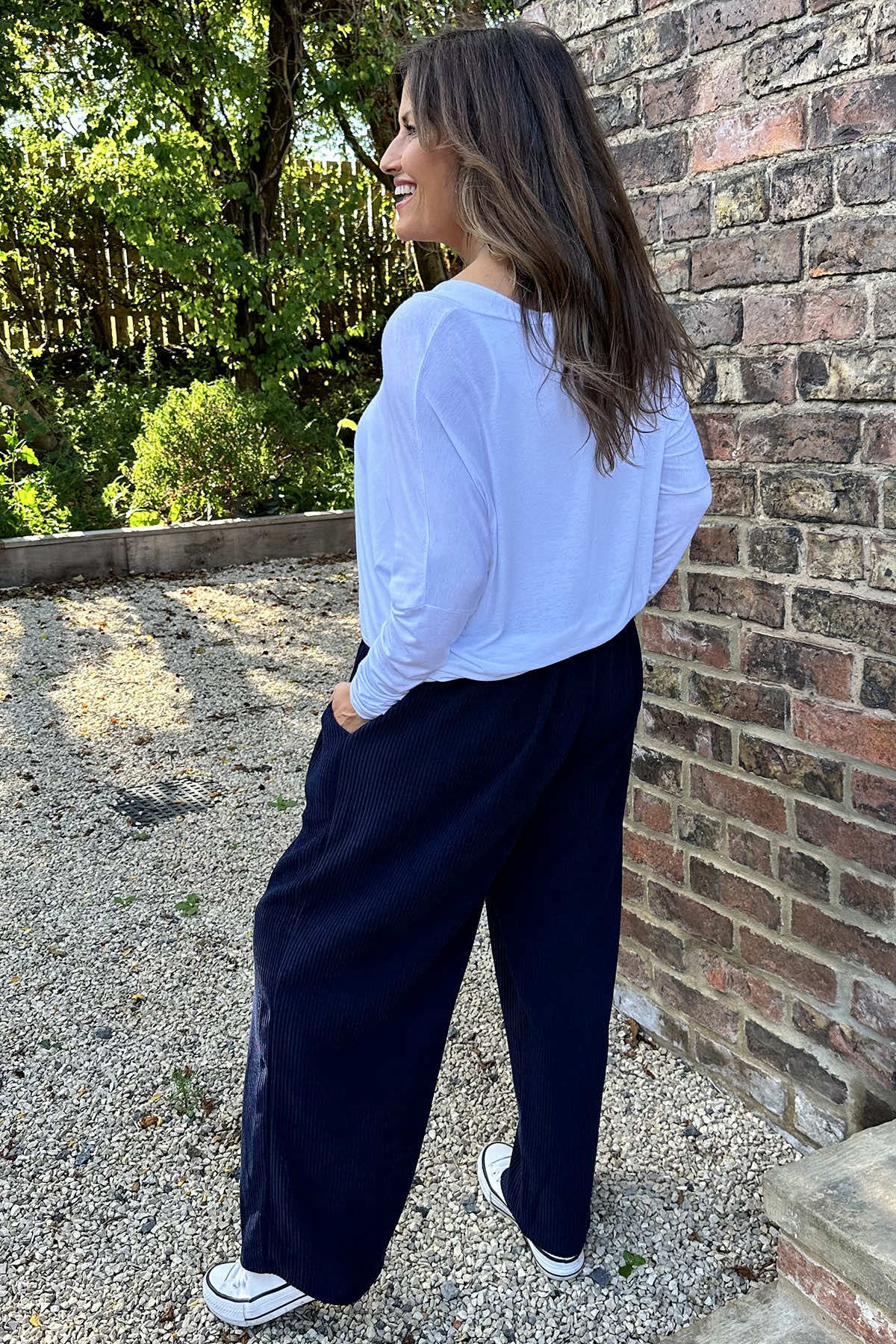 Mason Cord Trousers Navy