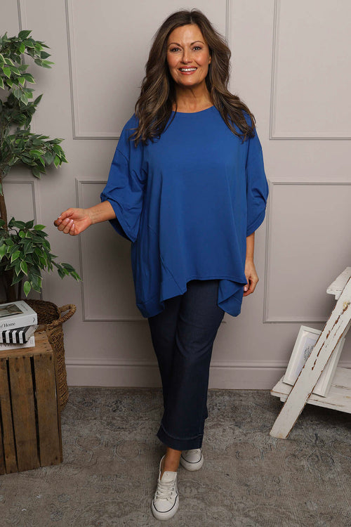 Bianca Cotton Top Cobalt - Image 2
