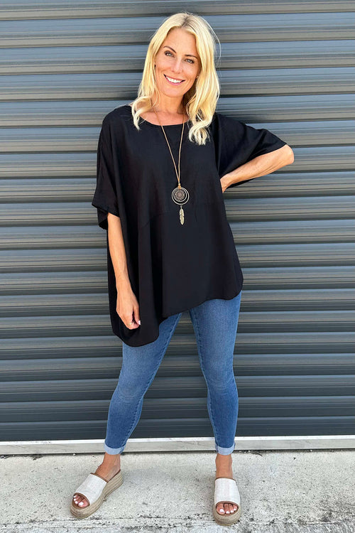 Ashleigh Necklace Top Black - Image 1