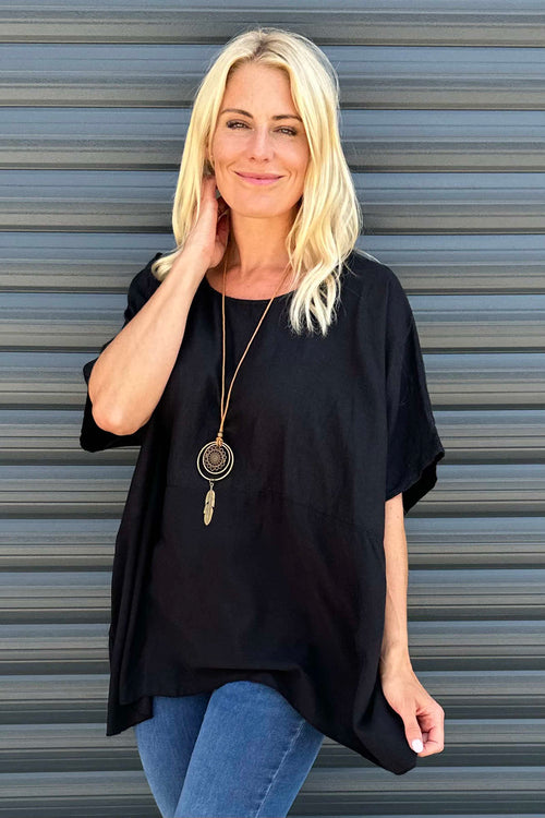 Ashleigh Necklace Top Black - Image 3
