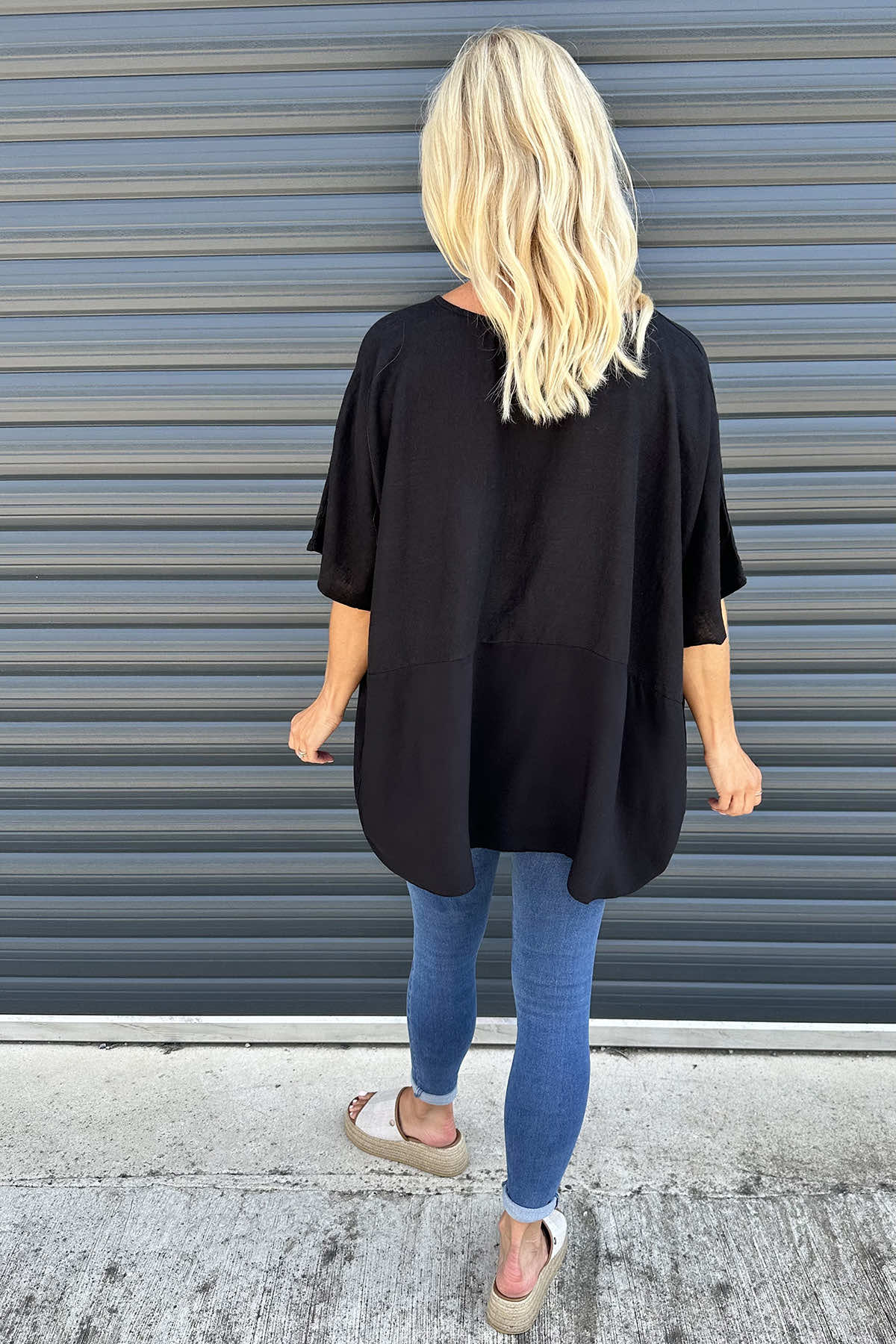 Ashleigh Necklace Top Black