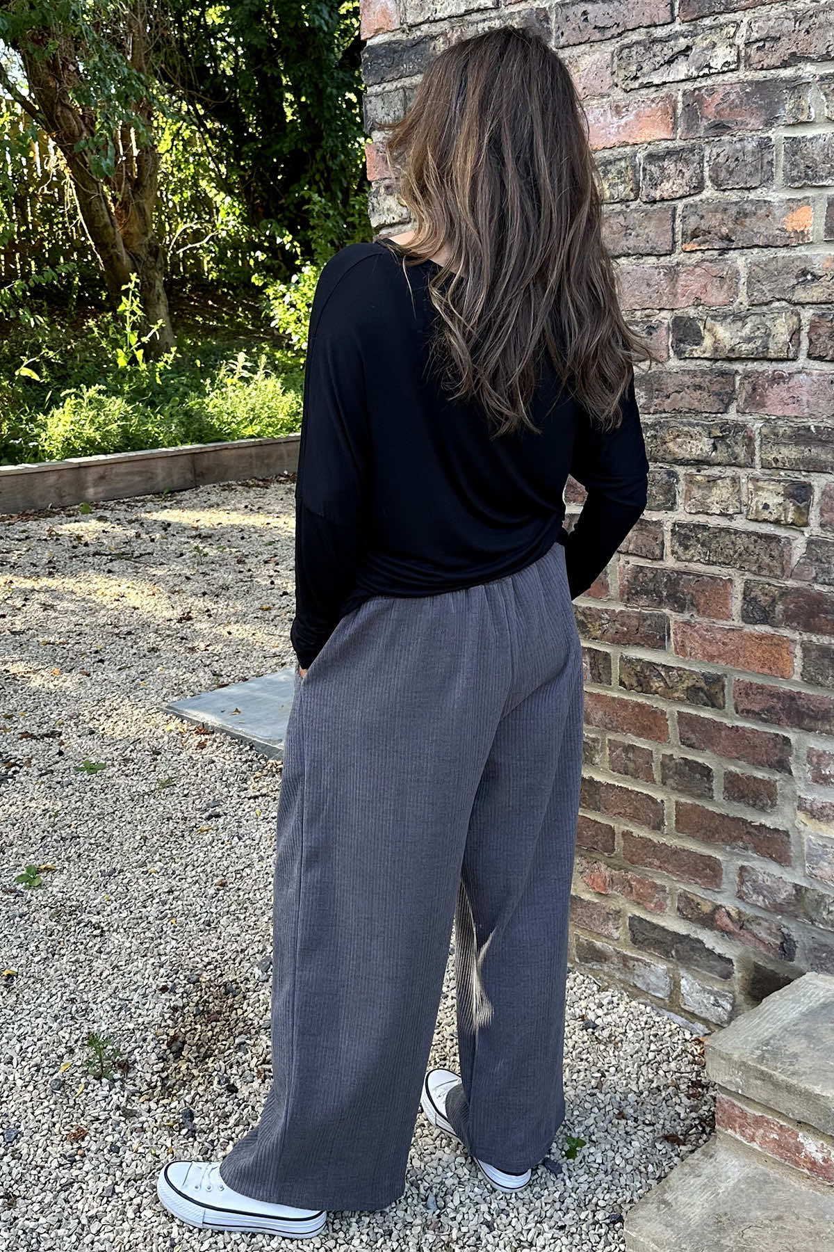 Mason Cord Trousers Mid Grey