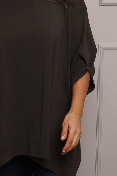 Bianca Cotton Top Charcoal - Image 3