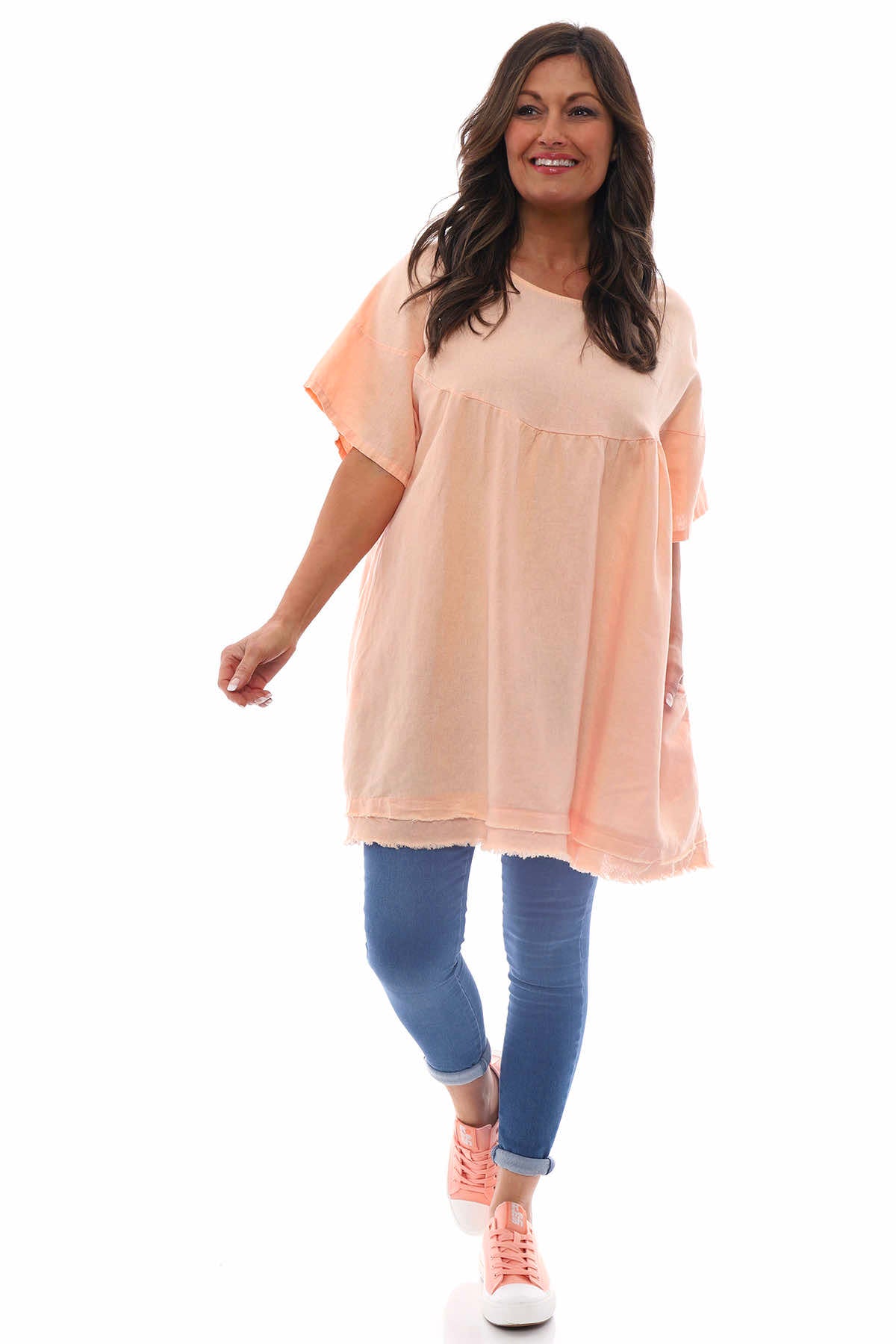 Linen tunic hotsell plus size