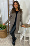 Donna Knit Cardigan Mocha