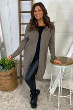 Donna Knit Cardigan Mocha Mocha - Donna Knit Cardigan Mocha