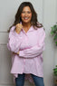 Christina Stripe Shirt Pink