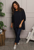 Bianca Cotton Top Navy