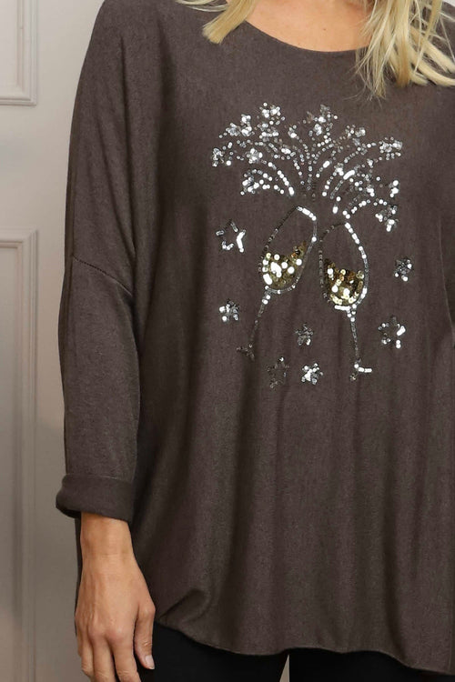 Lillian Cheers Jumper Cocoa - Image 4