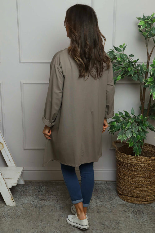 Berenice Cotton Top Mocha - Image 4