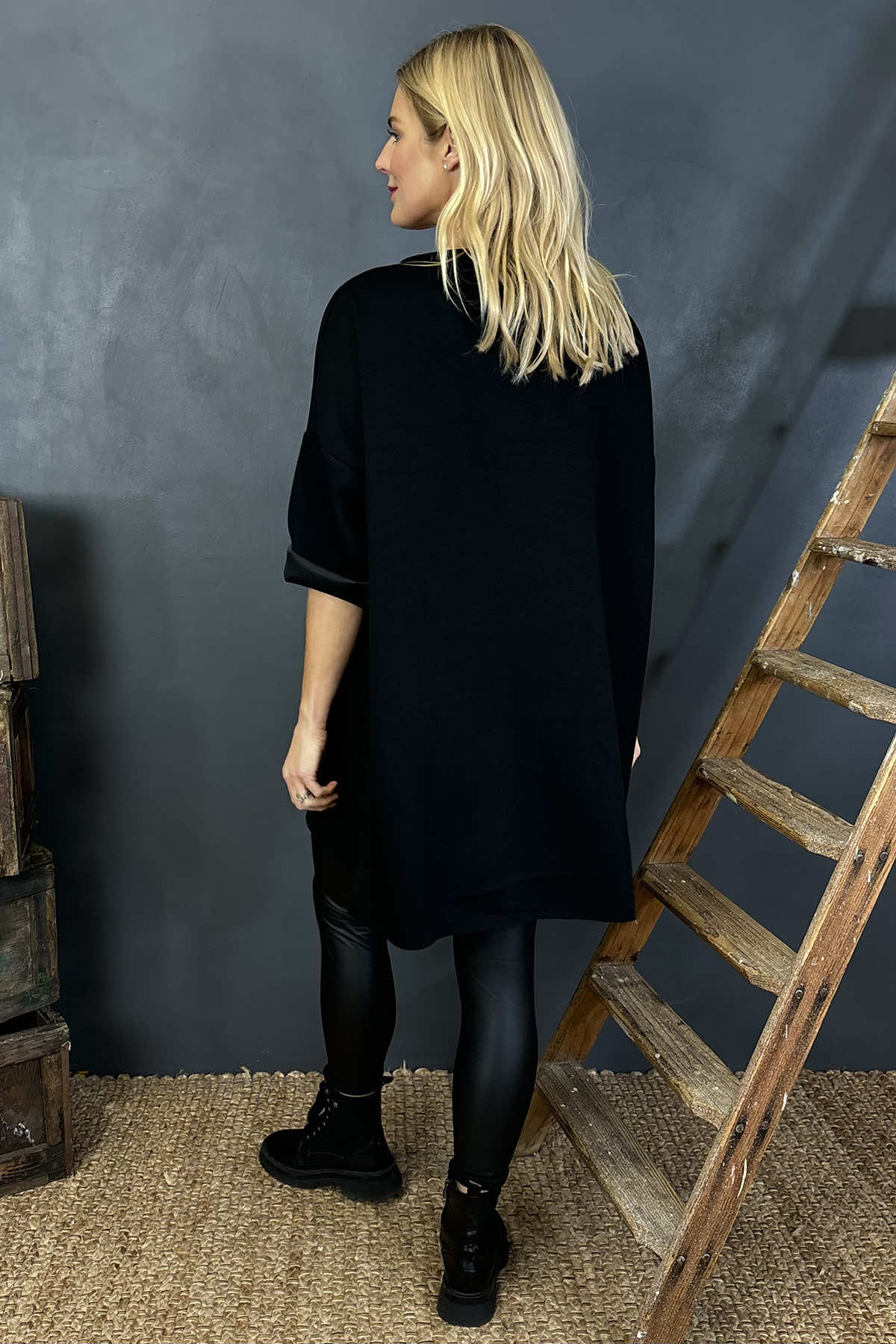 Liesel Pocket Tunic Black