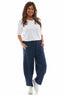 Kensley Cotton Pants Navy