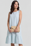 Imani Sleeveless Gingham Dress Mint