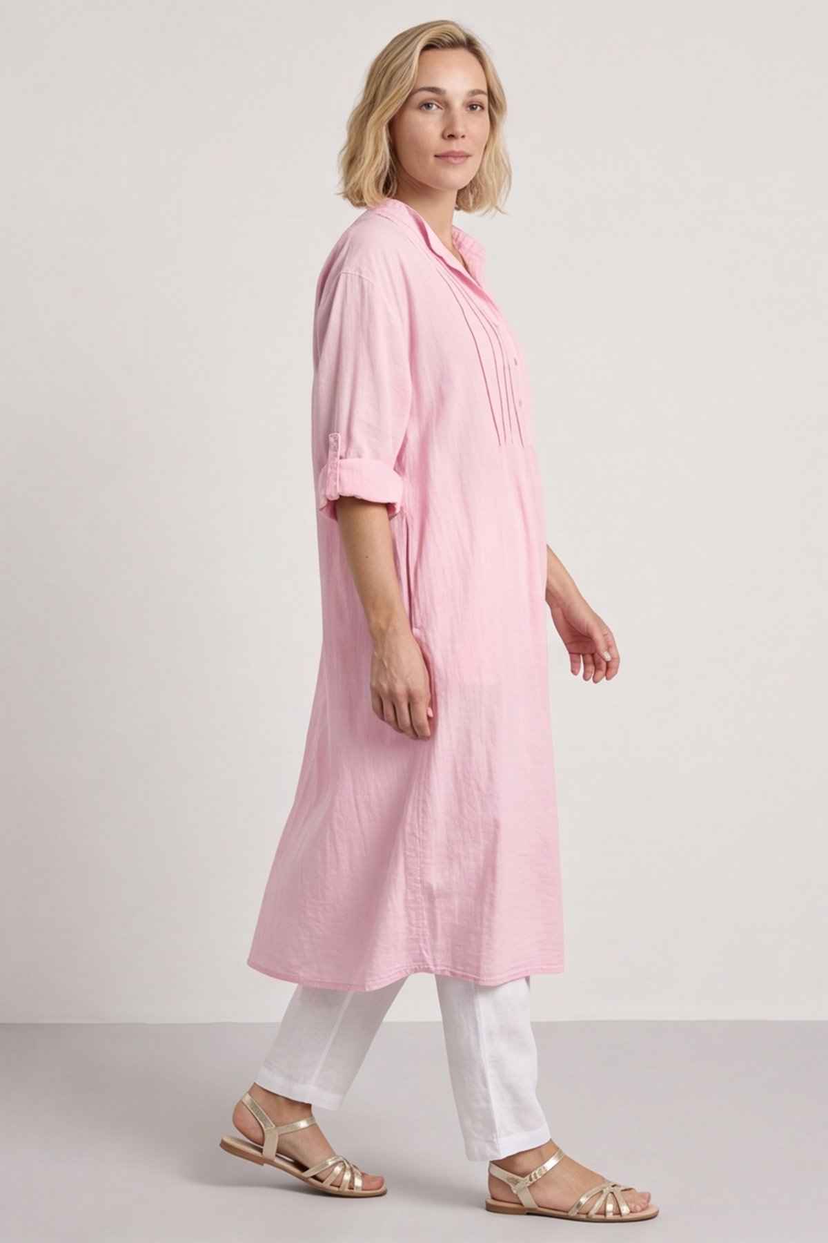 Janie Cotton Dress Pink