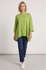 Jazlyn Cotton Top Olive Olive - Jazlyn Cotton Top Olive
